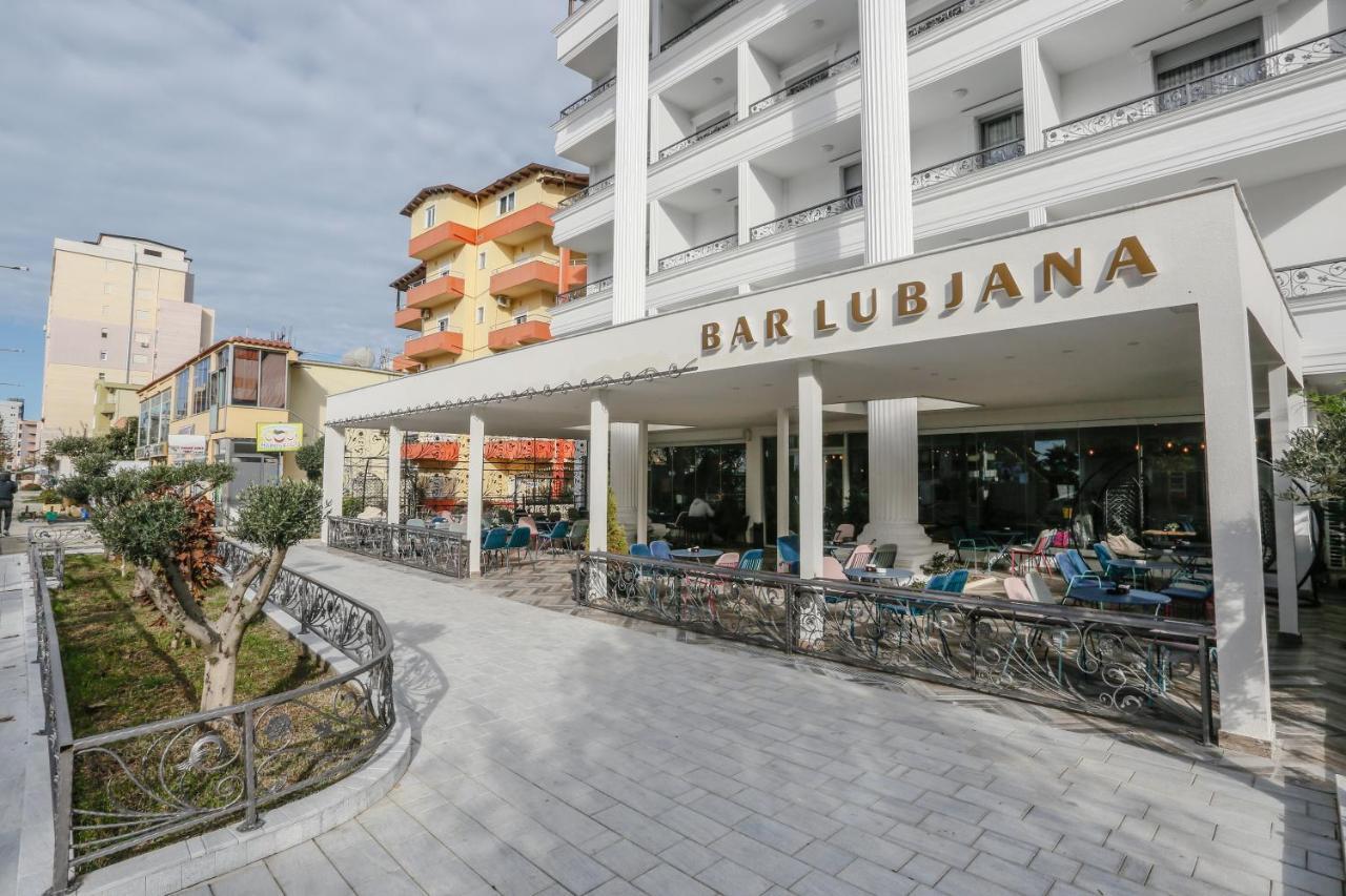 Lubjana Hotel Durrës Exterior foto